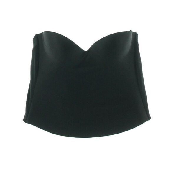 Corset Bustier FELINA Womens Black Underwire PushUp Seamless Torsette Shaper 38D - Picture 3 of 5